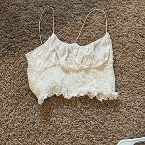 cute white top